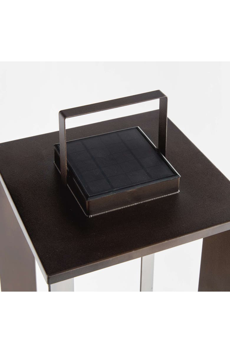 Napa Home & Garden Hanley Solar Led Lantern 30", Alternate, color, Brown