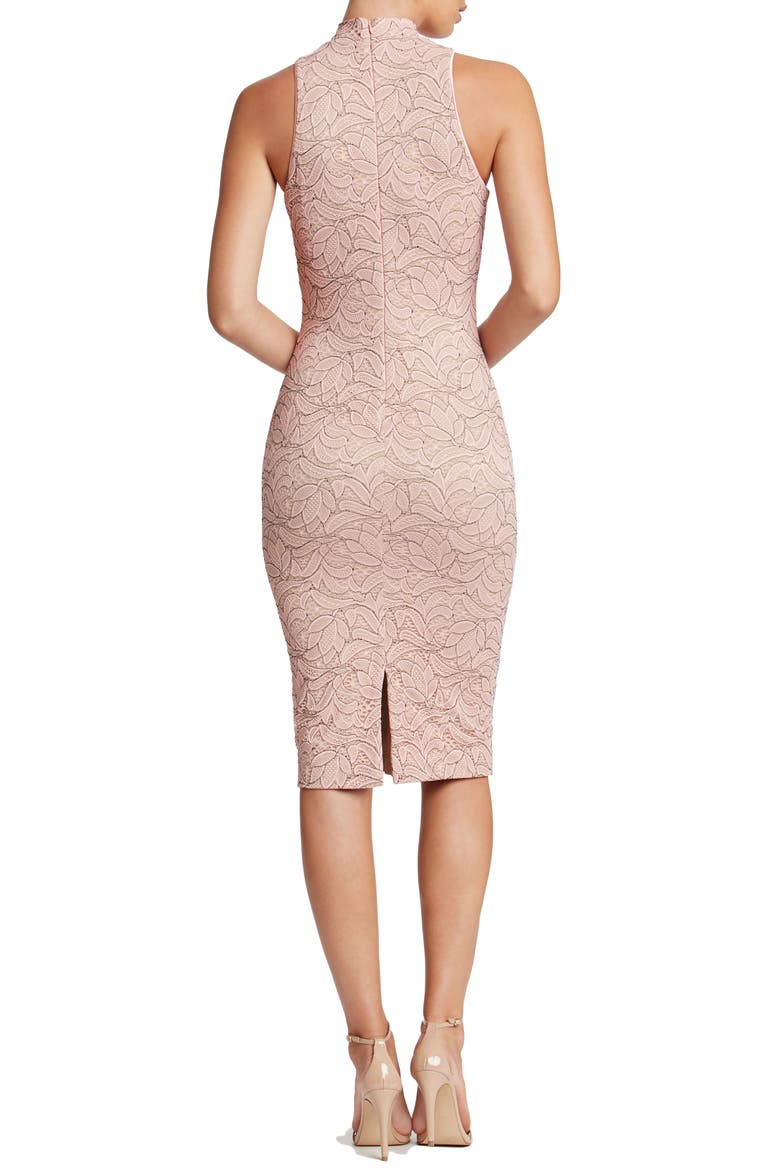 Norah Body-Con Dress, Main, color, PINK/ NUDE