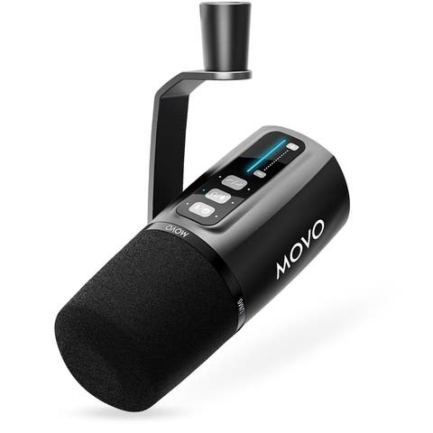 UM6 Dynamic Podcast Microphone with Built-in GainCast Preamp - XLR and USB C Outputs