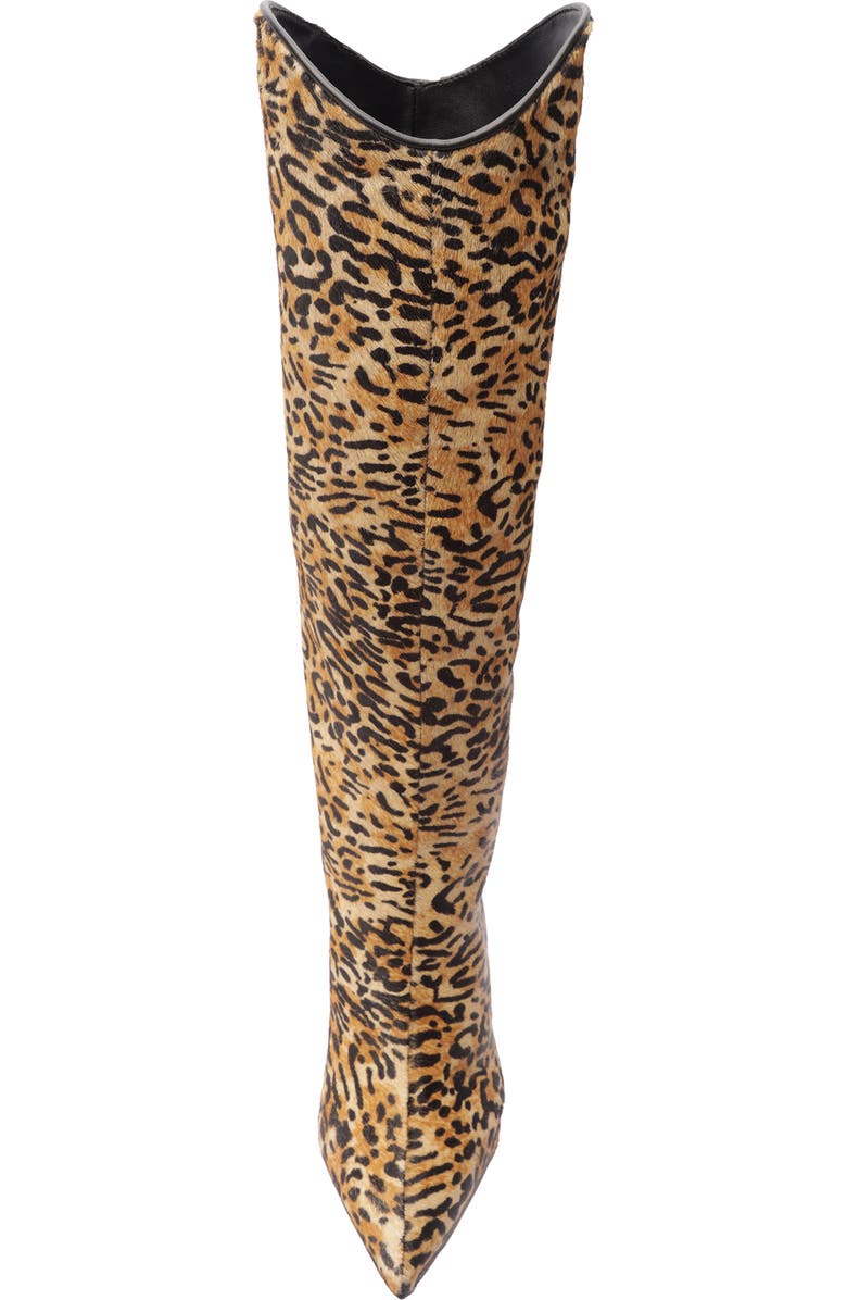 Schutz Maryana Wild Pointed Toe Genuine Calf Hair Boot, Alternate, color,