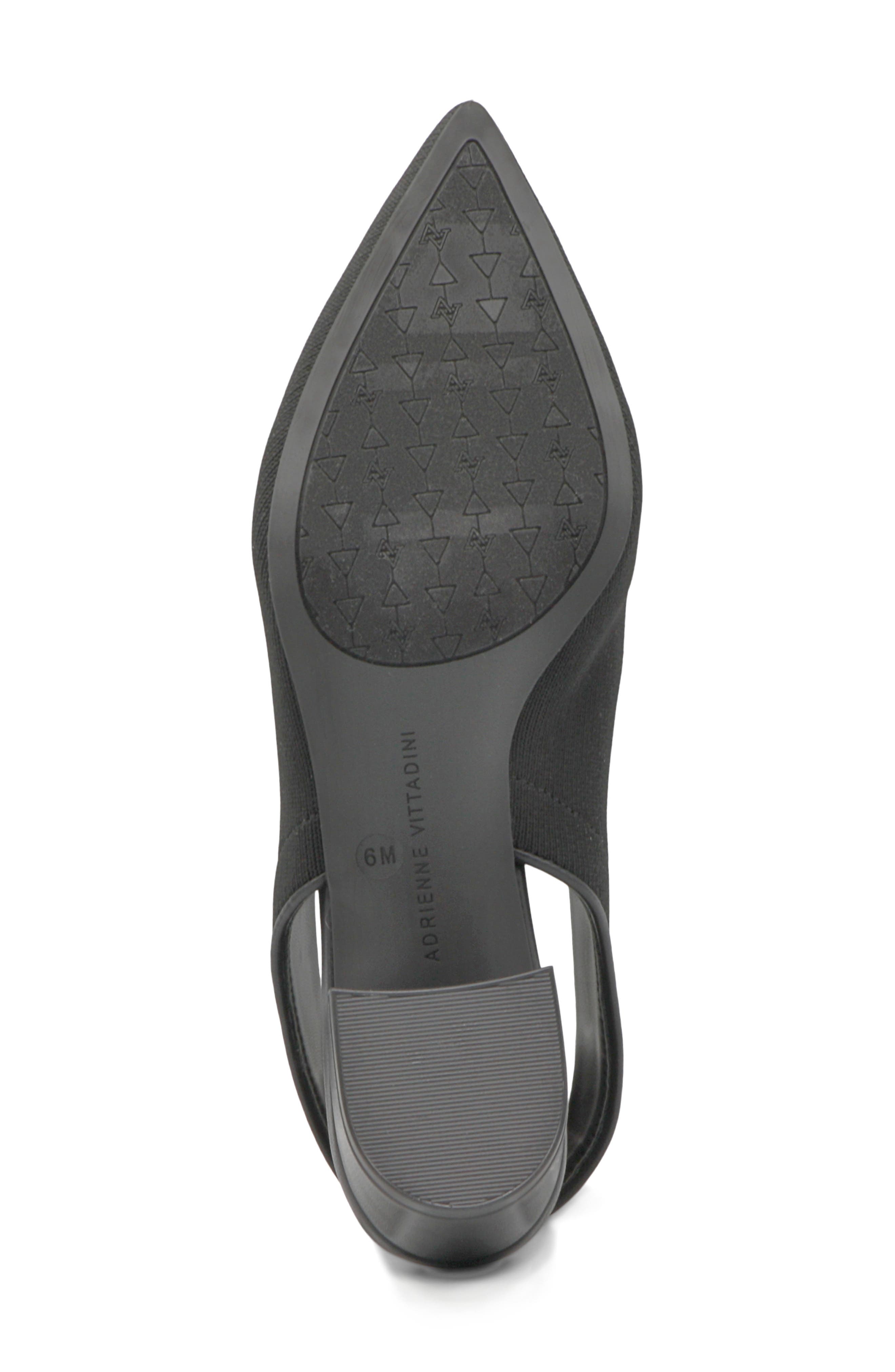 Adrienne Vittadini Knit Slingback Pump, Alternate, color, 
