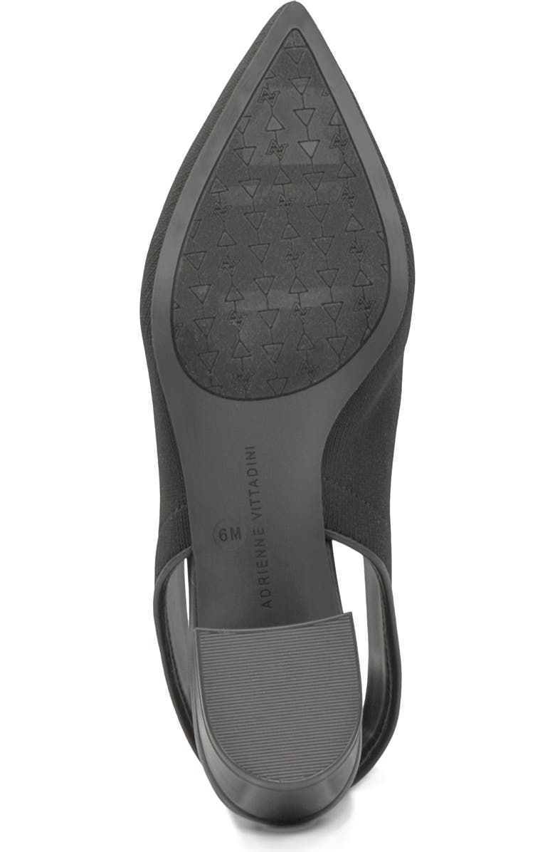 Adrienne Vittadini Knit Slingback Pump, Alternate, color,