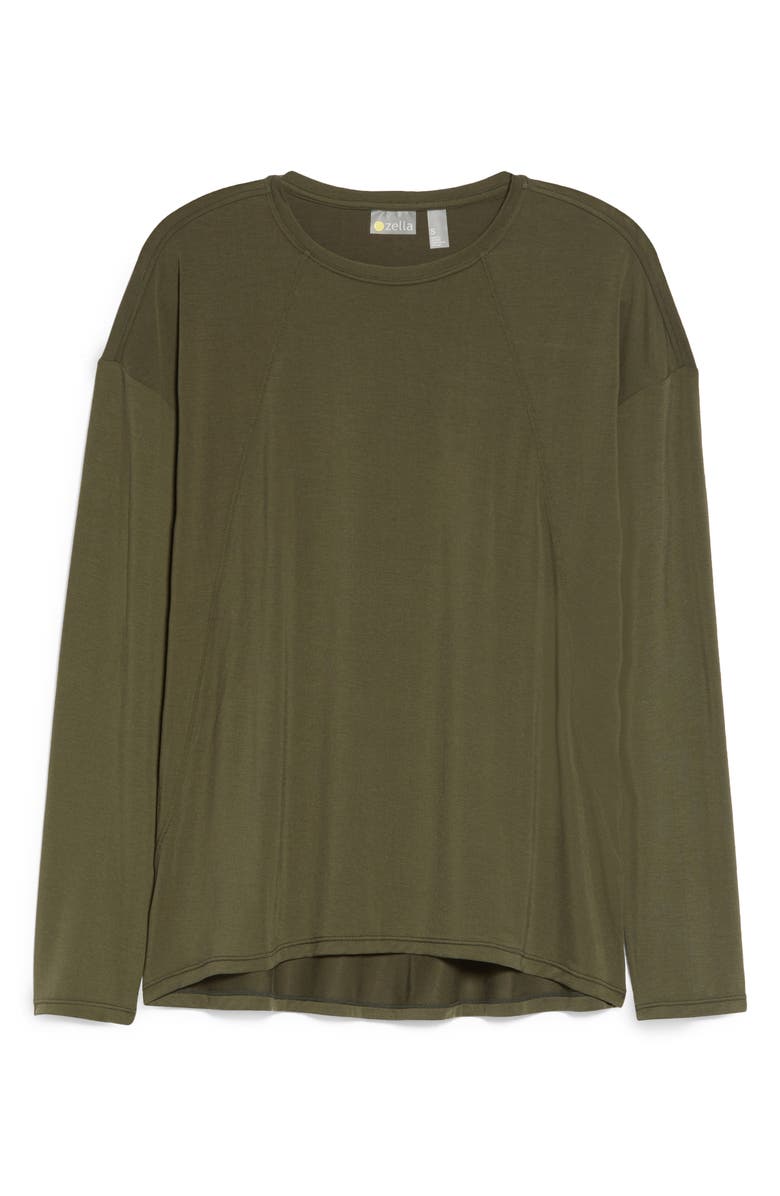 Zella Studio Lite Mindful T-Shirt, Alternate, color,