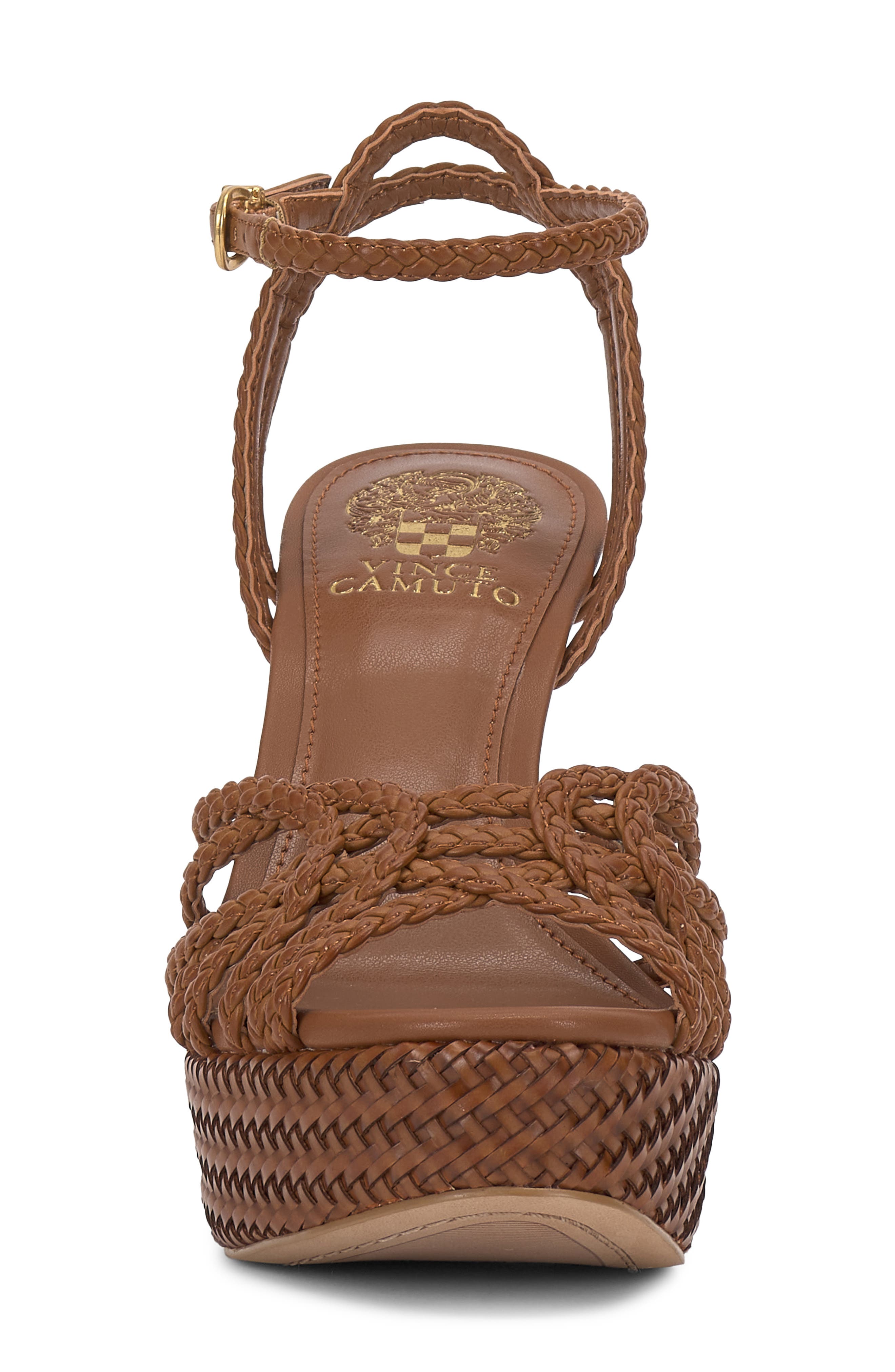 Samlee Ankle Strap Platform Sandal, Alternate, color, GOLDEN WALNUT
