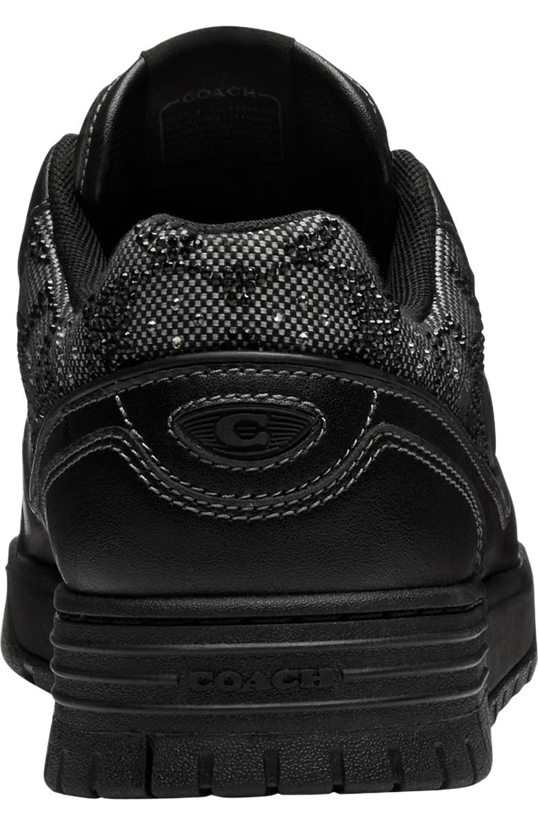 COACH Crystal Signature Monogram Sneaker, Alternate, color,