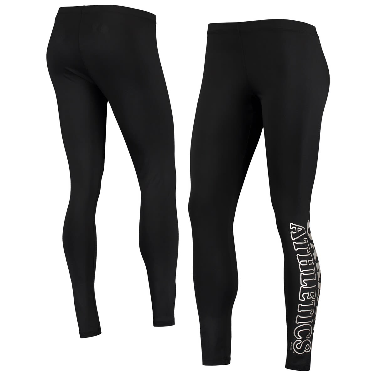 Women's G-iii 4her By Carl Banks Black Athletics Stadium Lightweight Leggings