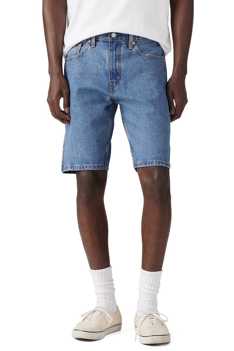 405 Standard Denim Shorts, Main, color, MEDIUM SCORE SHORT