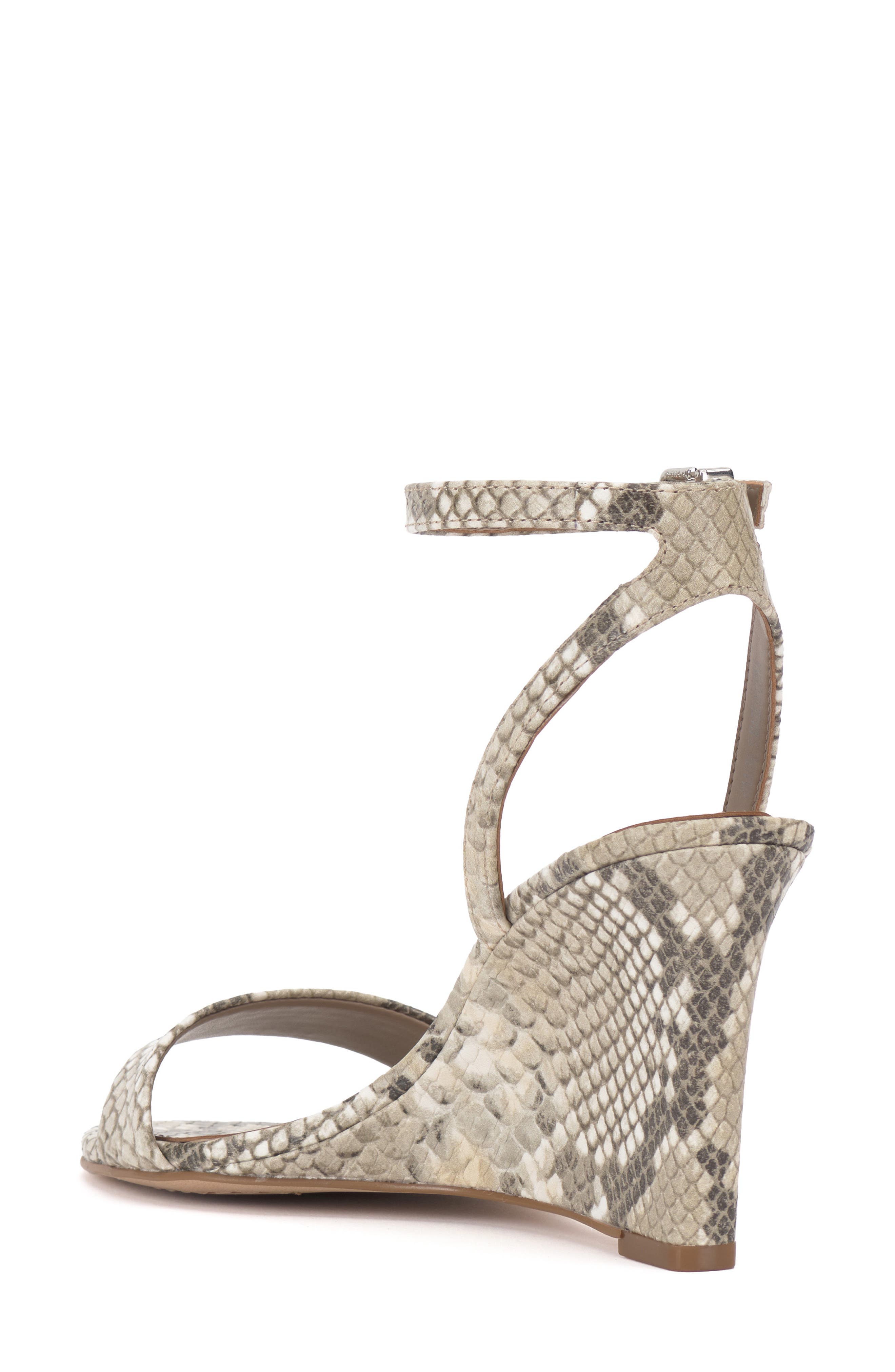 Jefany Ankle Strap Wedge Sandal, Alternate, color, LIGHT TAUPE