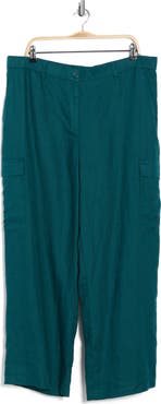Eileen Fisher Wide Leg Cargo Pants