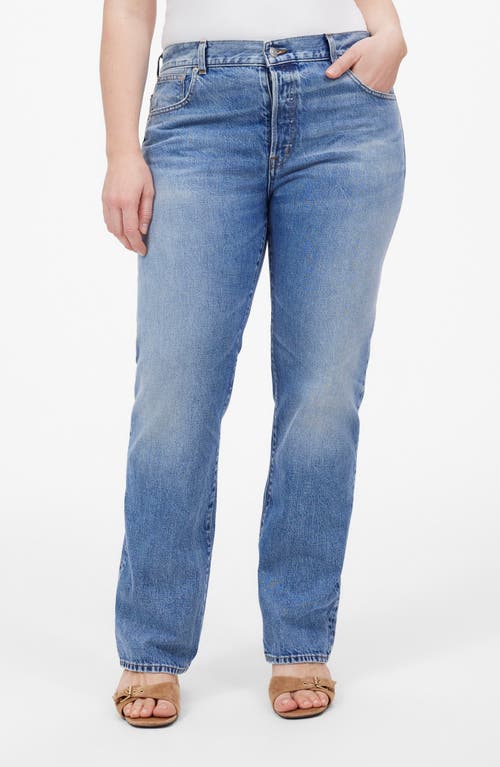Madewell The Signature Straight Jean In Atlin Wash