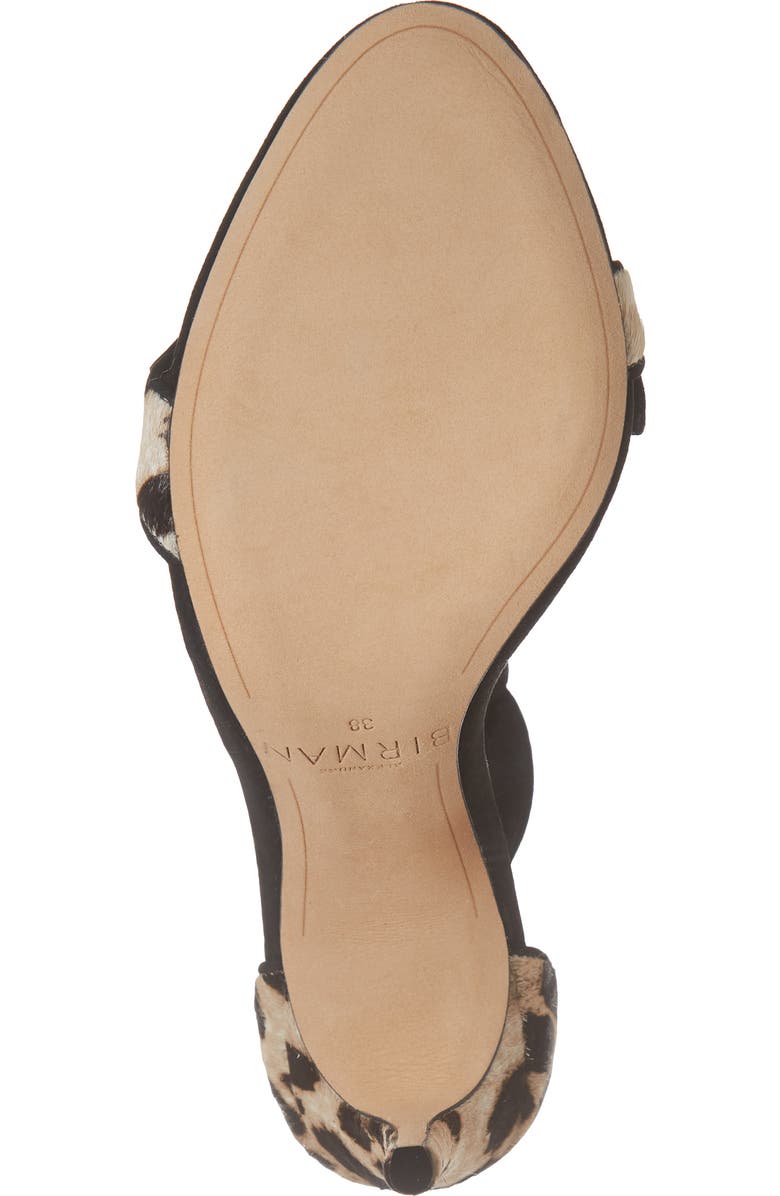 Alexandre Birman Clarita Genuine Calf Hair Ankle Tie Sandal, Alternate, color,