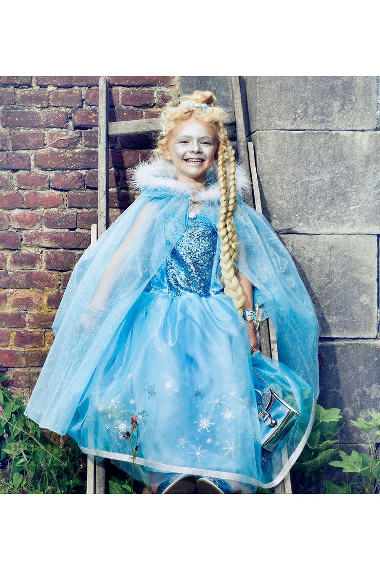 Ice Queen Costume Dress, Carnival & Festive Use, Alternate, color, Blue