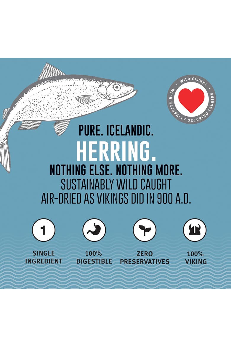 Whole Fish Herring, 1oz Bag, Cat Treats, Pure Wild-Caught, Alternate, color, Multicolored