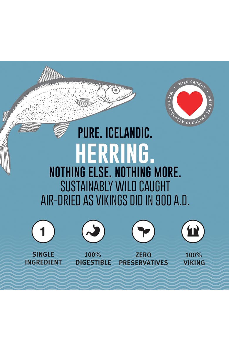 ICELANDIC+ Whole Fish Herring, 1oz Bag, Cat Treats, Pure Wild-Caught, Alternate, color, Multicolored