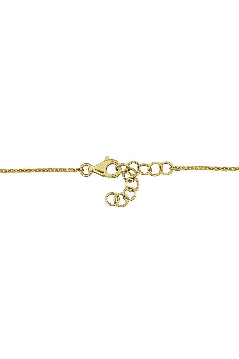 Diamond Cluster Bar Bracelet 14k, Alternate, color, 14k Yellow Gold