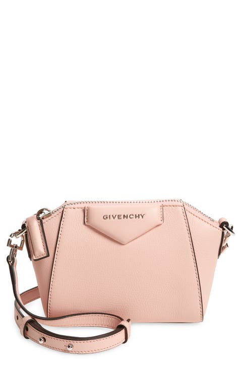 Nano Antigona Sugar Leather Crossbody Bag