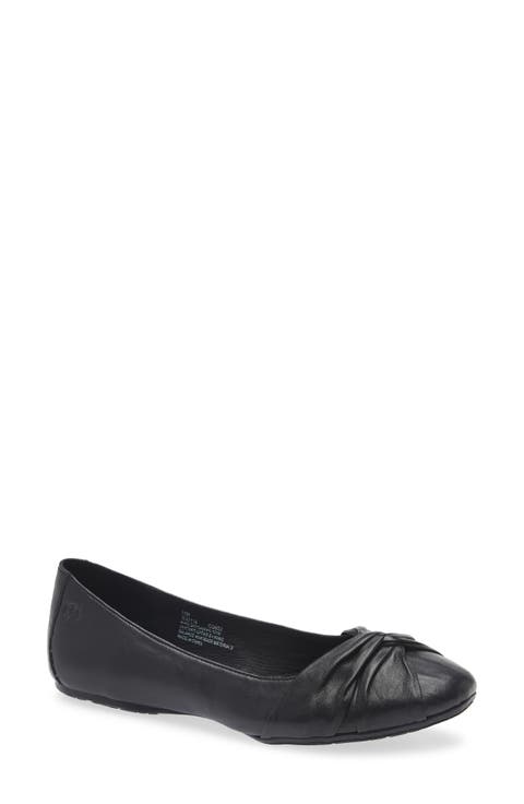 Lilly Twist Pointed Toe Flat (Women)