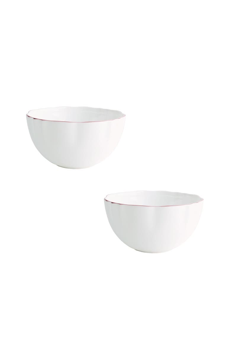 Amelie Set of 2 Fruit, Nut & Rice Bowls, Main, color, Roseate