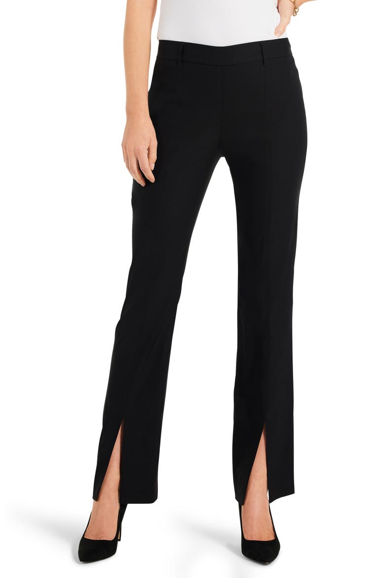 Polished Wonderstretch Boot Cut Pants, Main, color, BLACK ONYX