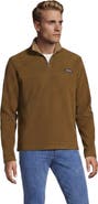 Lands' End Anyweather Fleece Print Quarter Zip Pullover