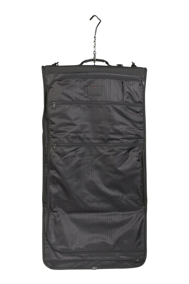 'Alpha 2' Trifold Carry-On Garment Bag, Alternate, color, BLACK