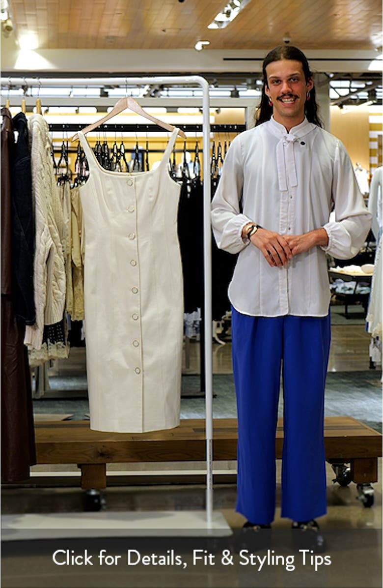 Liana Stretch Cotton Dress, sales video thumbnail