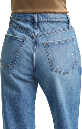 Le Jane High Waist Straight Leg Jeans