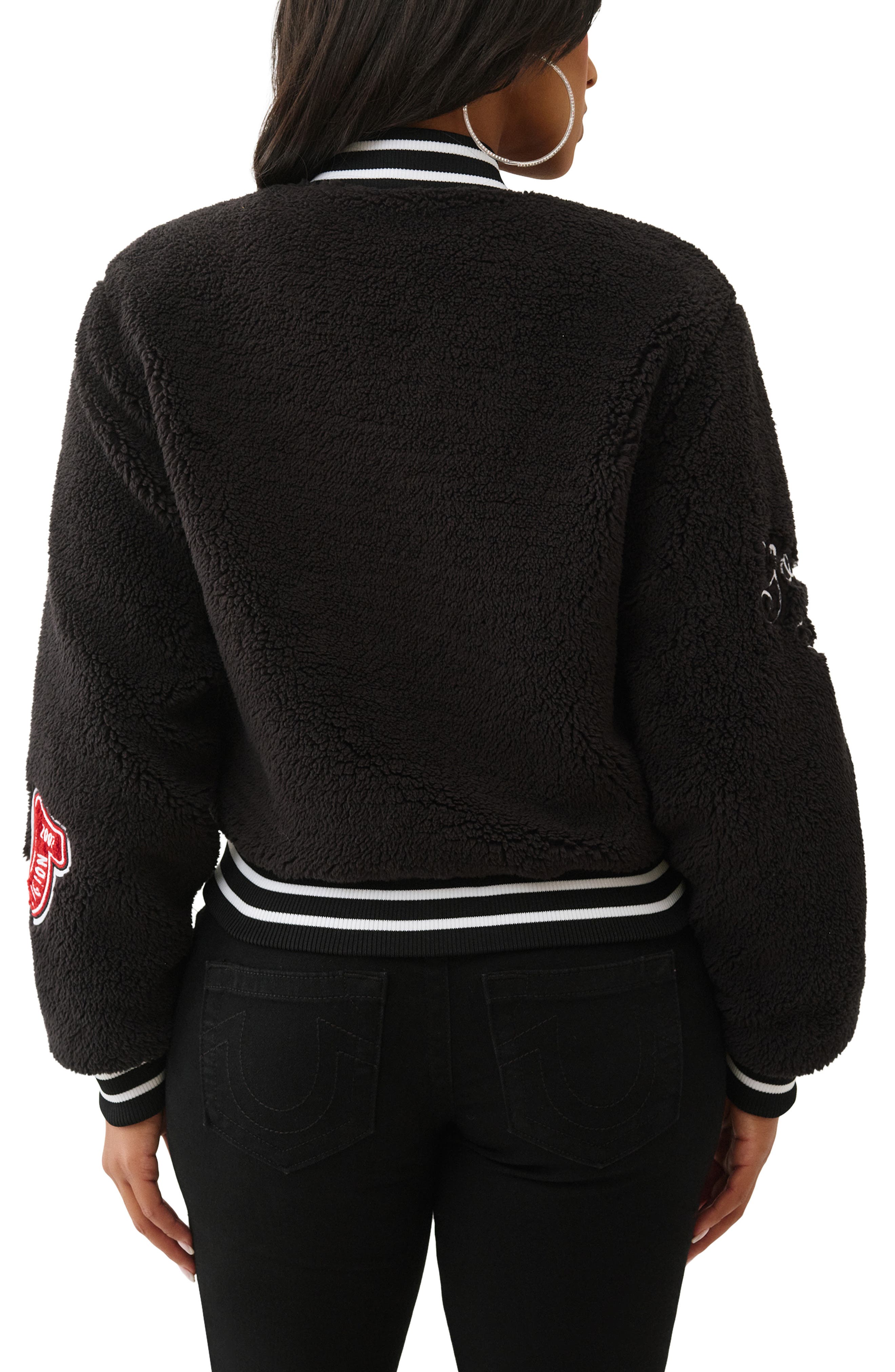 Varsity Chenille Bomber Jacket - image 2