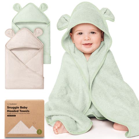 2-Pack Snuggle Hooded Towels