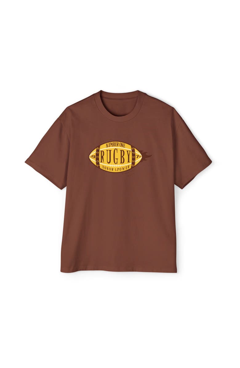 Ledger & Ford L&F Rugby Graphic Tee, Main, color, Clay