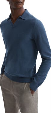 Reiss Swifts Johnny Collar Wool Sweater