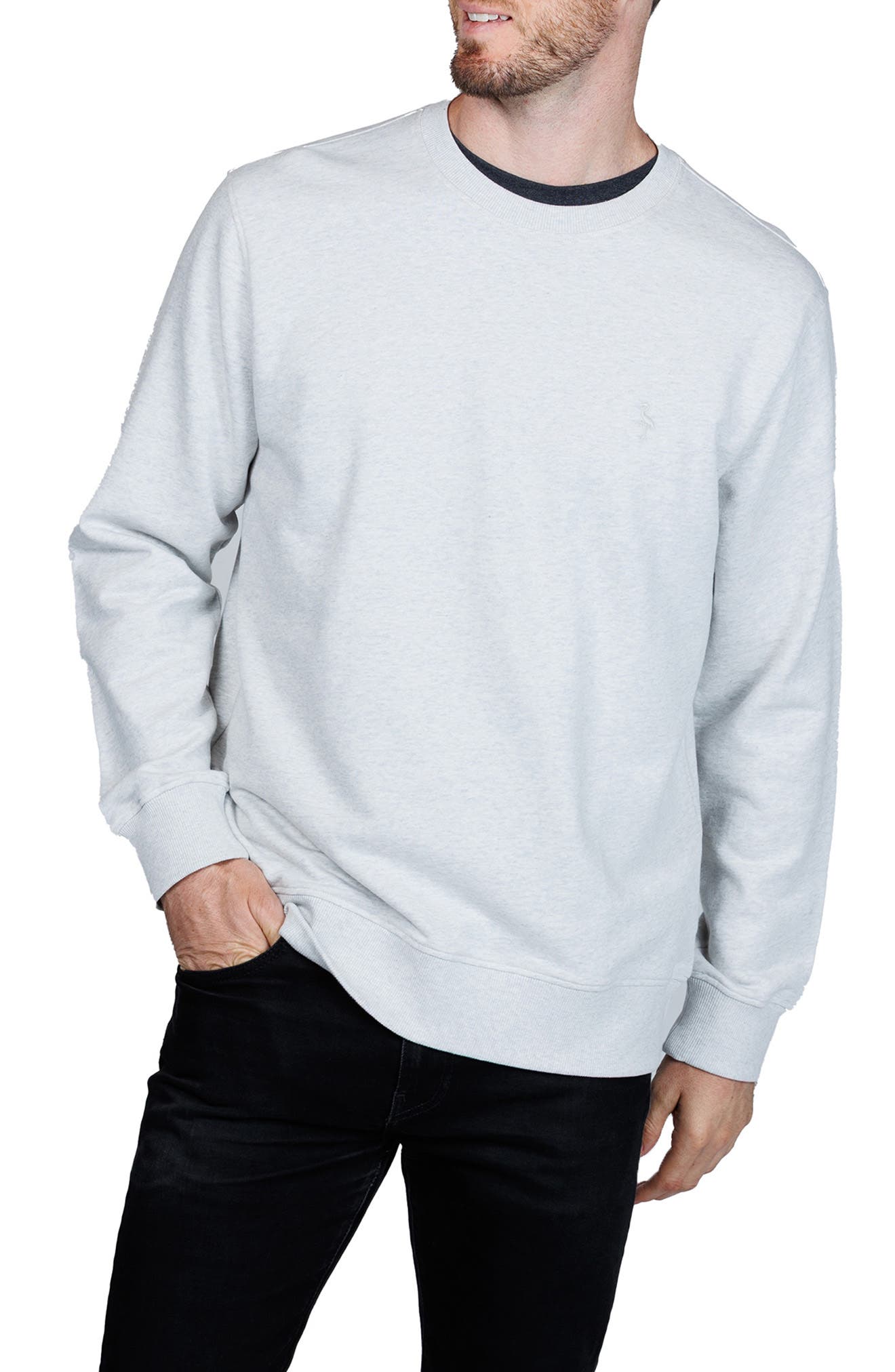 TailorByrd Cotton French Terry Crewneck Pullover