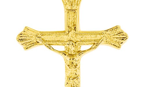 Blackjack Cross Pendant Necklace