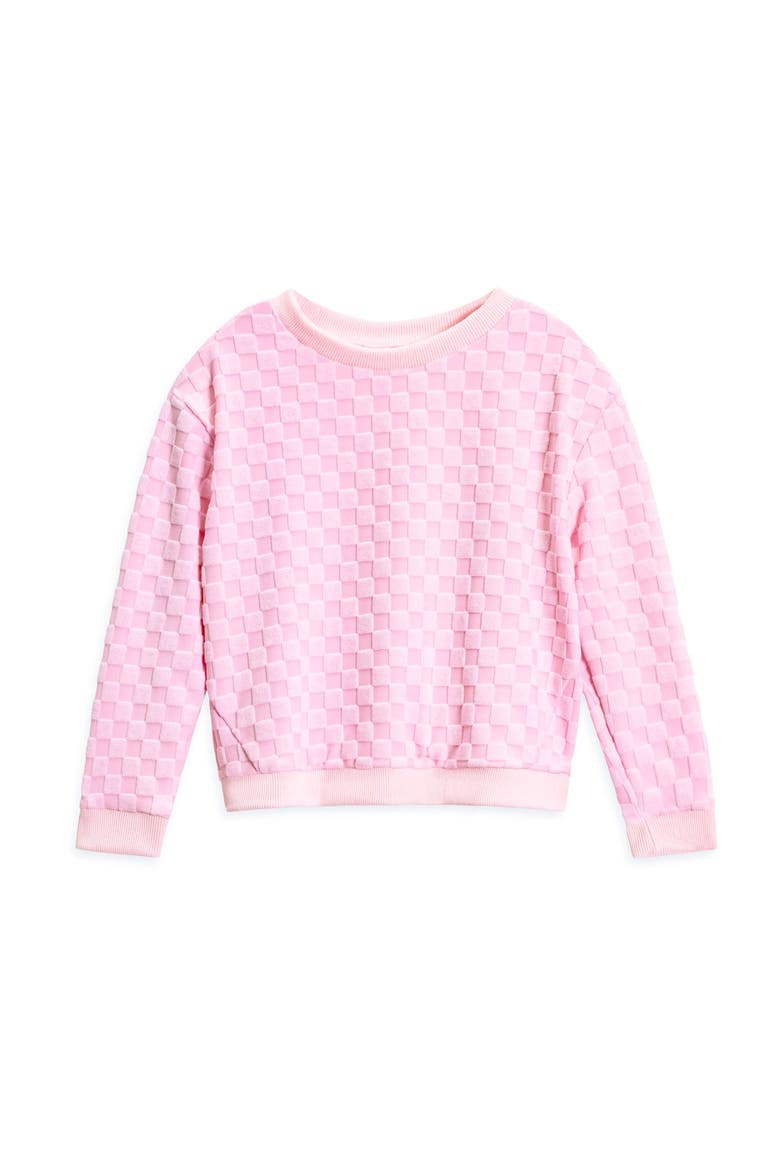 Lightweight Terry Sweatshirt, Alternate, color, Candy Pink