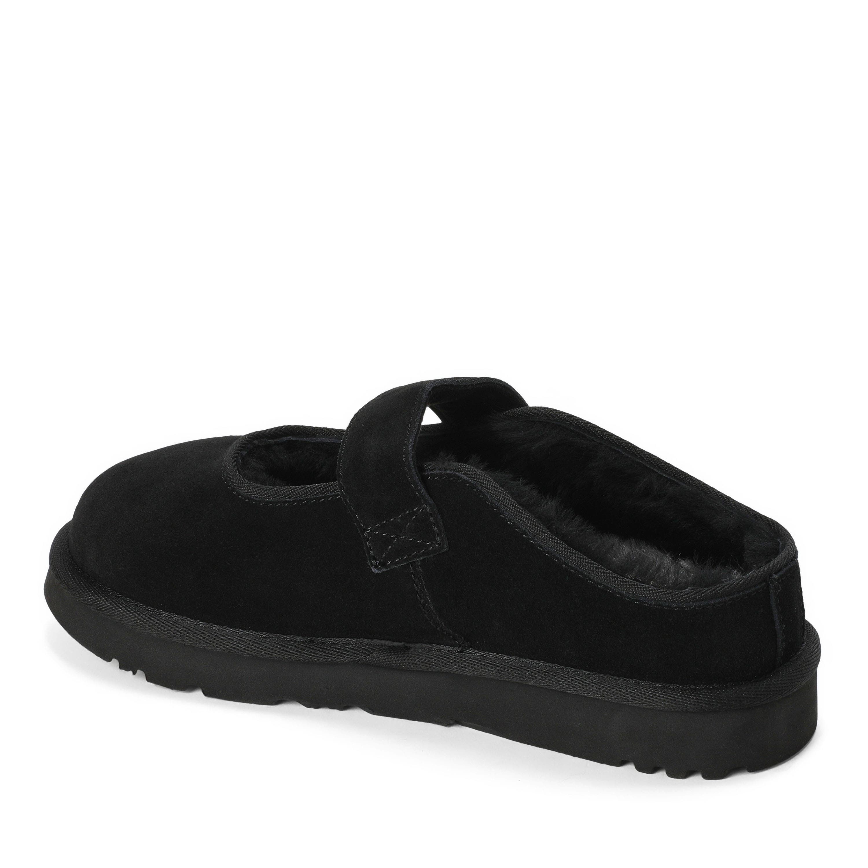 Fireside Coin Maryjane Slippers, Alternate, color, Black