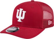 New Era Men's New Era Crimson Indiana Hoosiers Primary 9SEVENTY Trucker Stretch-Snap Hat