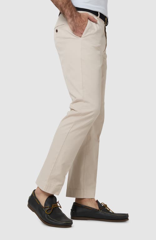 Sid Mashburn Garment Dye Slim Straight Leg Field Pants In Stone Ap Twill