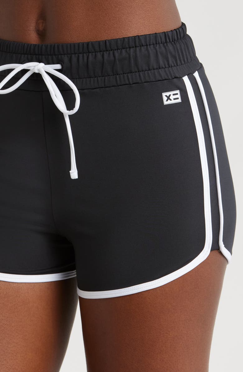 TomboyX High Waist Swim Shorts, Alternate, color, 
