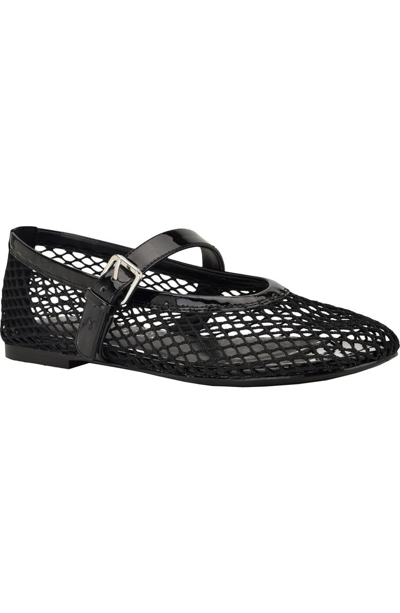 GUESS Paxey Mary Jane Flat, Main, color, Black