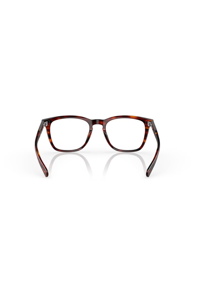53mm Rectangle optical glasses, Alternate, color, Tortoise