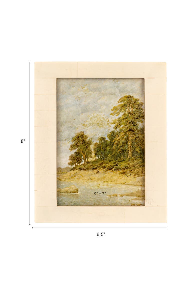 Resin Photo Frame, Alternate, color, White