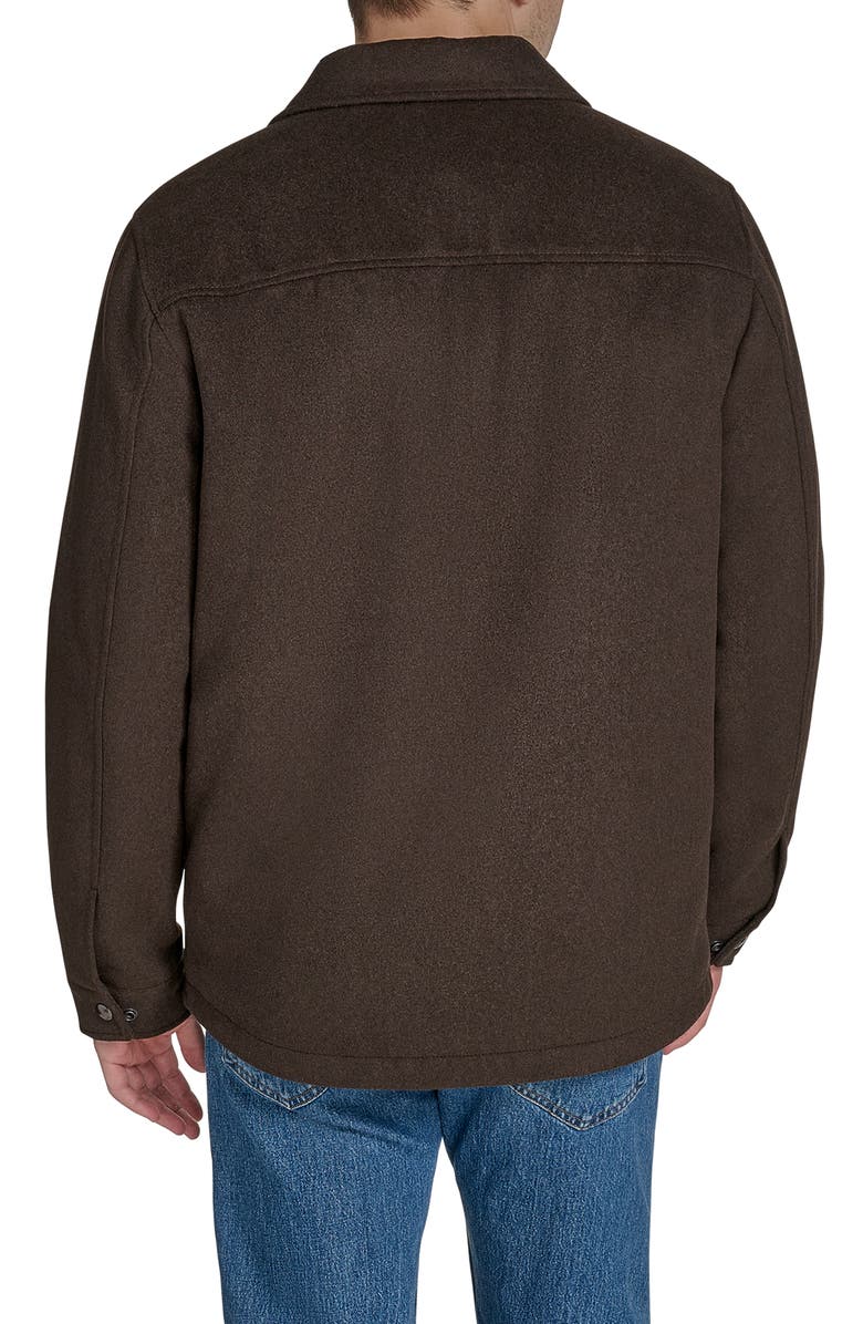 Dockers<sup>®</sup> Fleece Lined Shirt Jacket, Alternate, color, Molasses