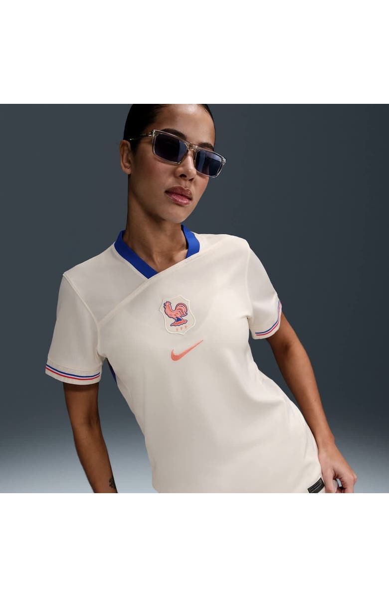 Nike Women's Nike Cream France Women's National Team 2025/26 Away Replica Jersey, Alternate, color,