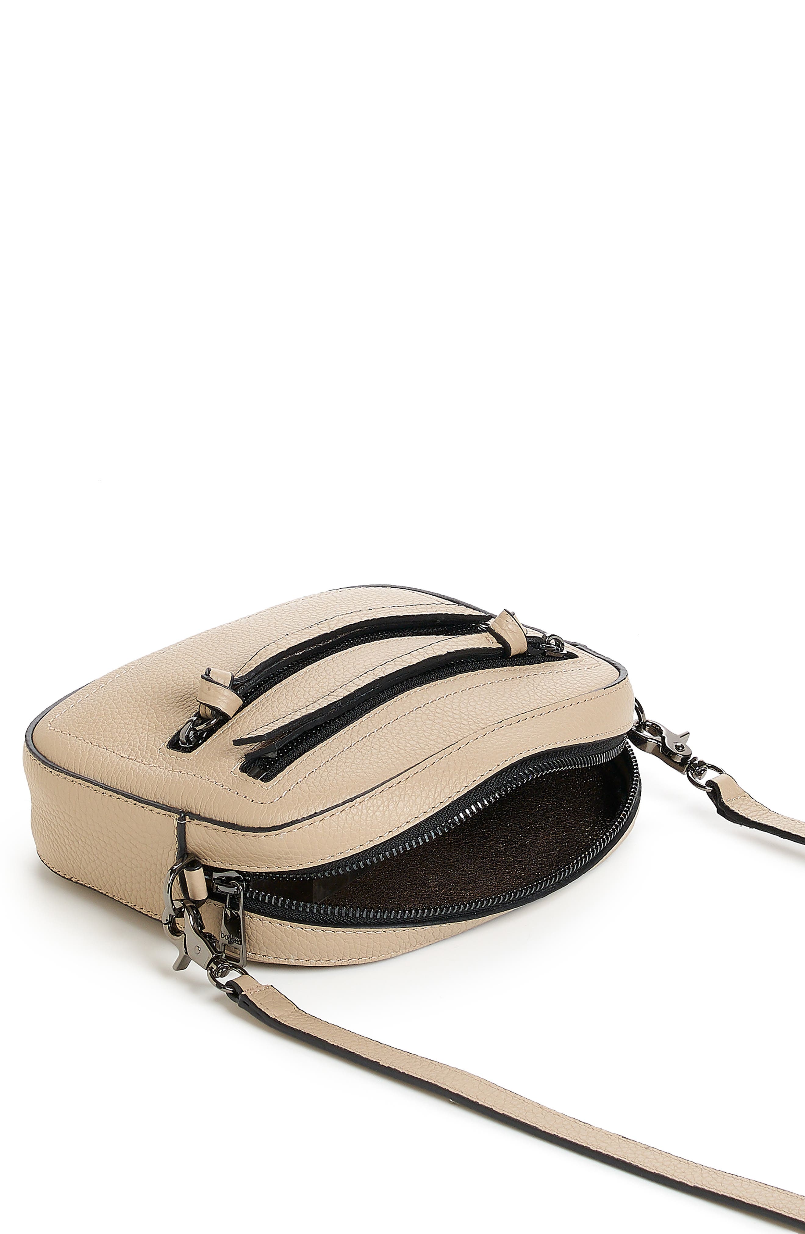Chelsea Leather Crossbody Camera Bag, Alternate, color, LATTE