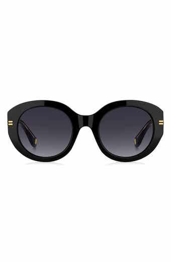 51mm Gradient Oval Sunglasses