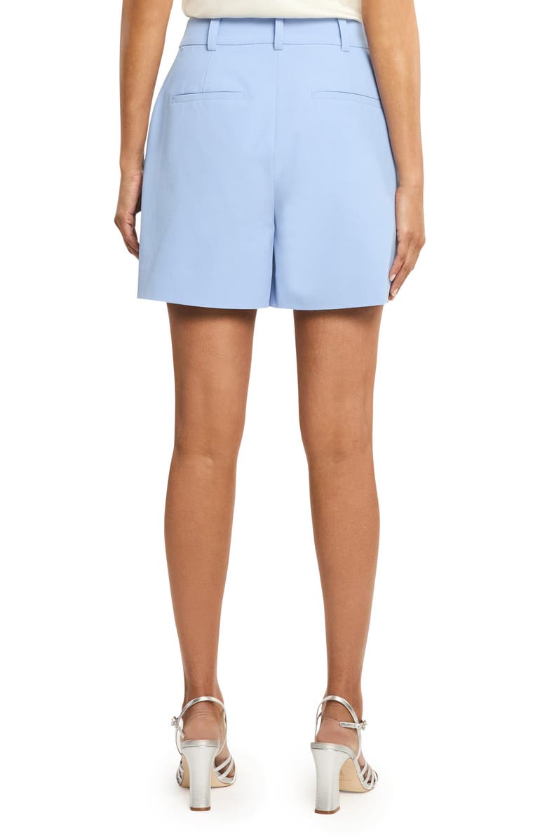 Cinq à Sept Gabbi Pintuck Shorts, Alternate, color, Blue Wisteria