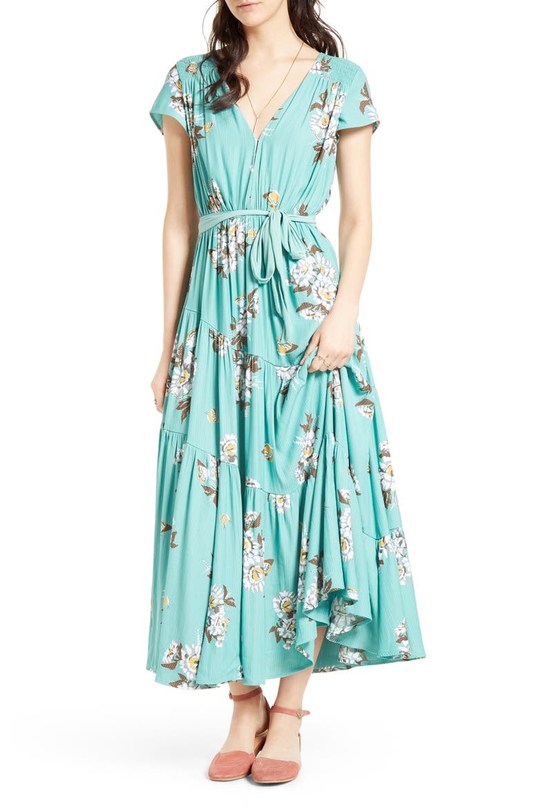 All I Got Maxi Dress, Main, color, BOTANIC COMBO