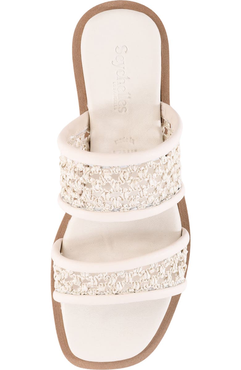 Seychelles Water Lilly Slide Sandal, Alternate, color, Off White