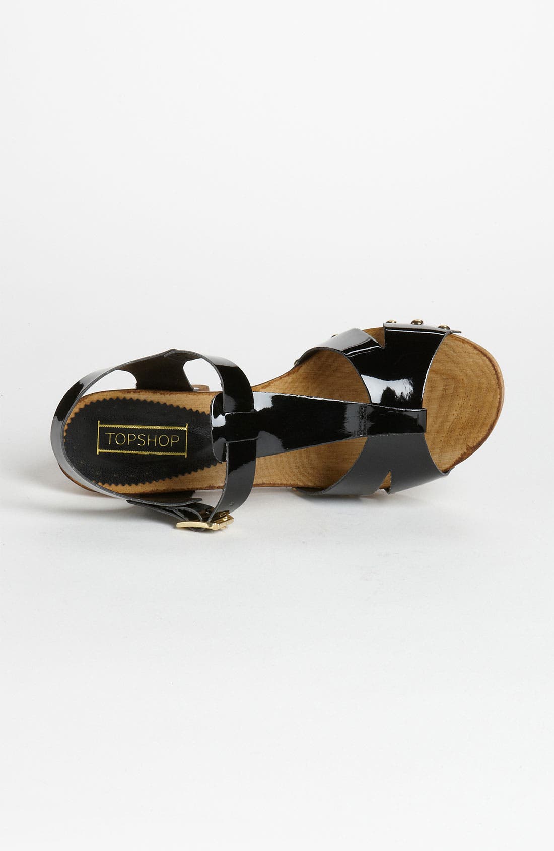 'Nano' Sandal, Alternate, color, BLACK