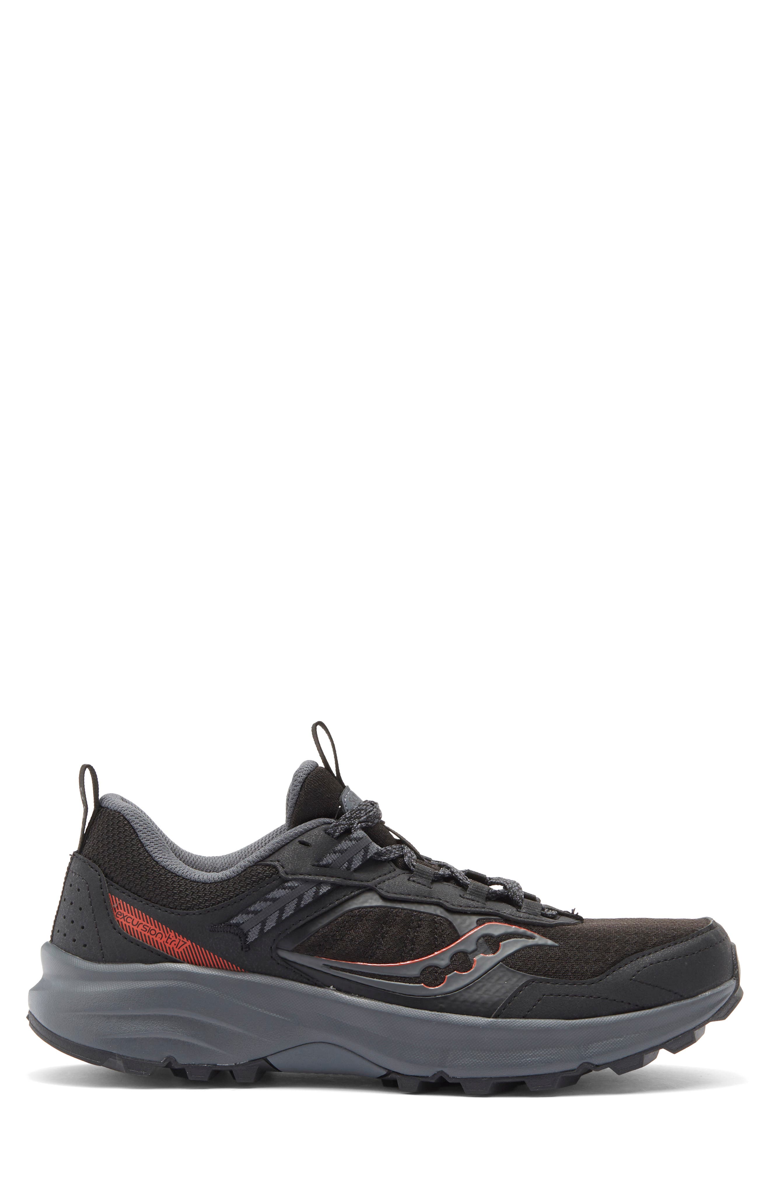 Excursion TR17 Running Shoe, Alternate, color, BLACK/ SHADOW